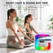 Home Bluetooth Speaker With Wireless Charger And RGB Alarm Clock 3