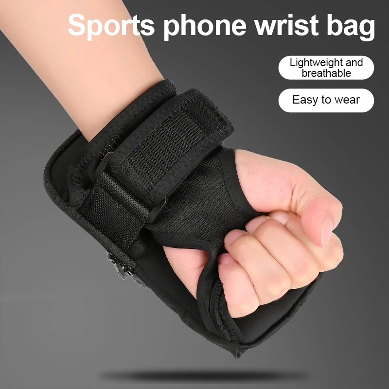 HAISSKY Sports Cycling Running Wrist Bag For IPhone Up To 69 Inches 2