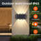 Solar LED Wall Lamp Waterproof Outdoor Lighting For Yard Balcony And Garden Decor 1