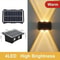Solar LED Wall Lamp Waterproof Outdoor Lighting For Yard Balcony And Garden Decor 6