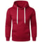 Mens Casual Hooded Drawstring Hoodie Lightweight Long Sleeve Pullover Sweatshirt 7