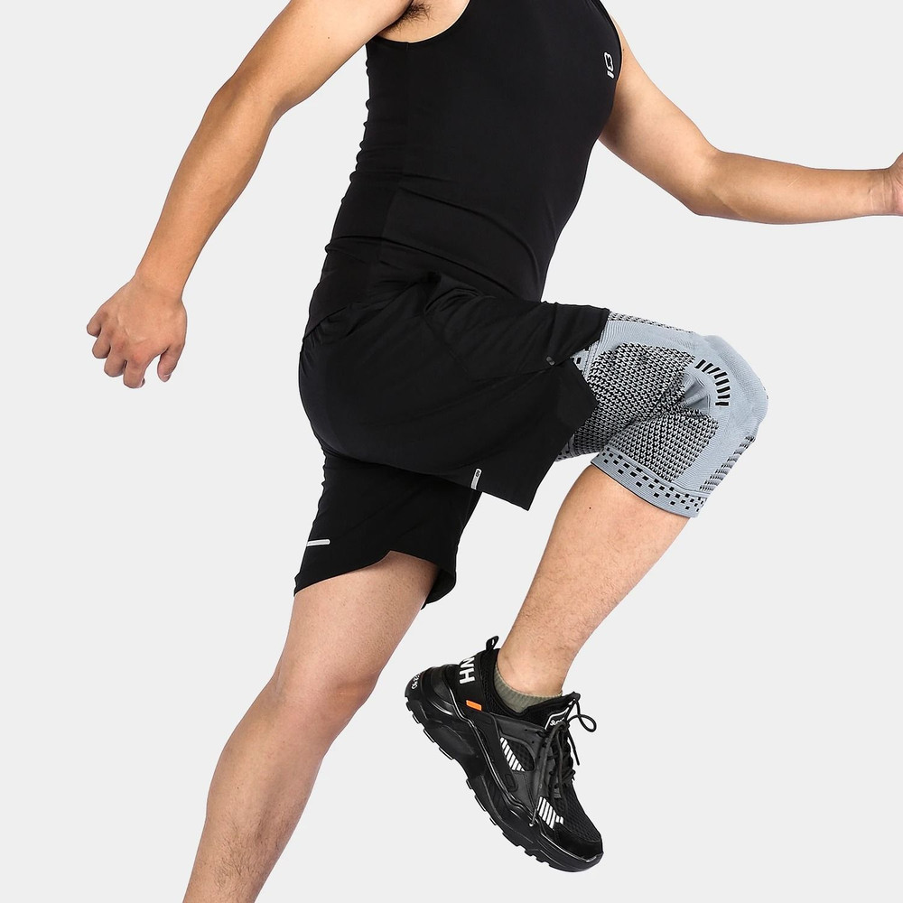 Knee Support Brace With Silicone Pads Patella Protector For Running Basketball And Sports 1