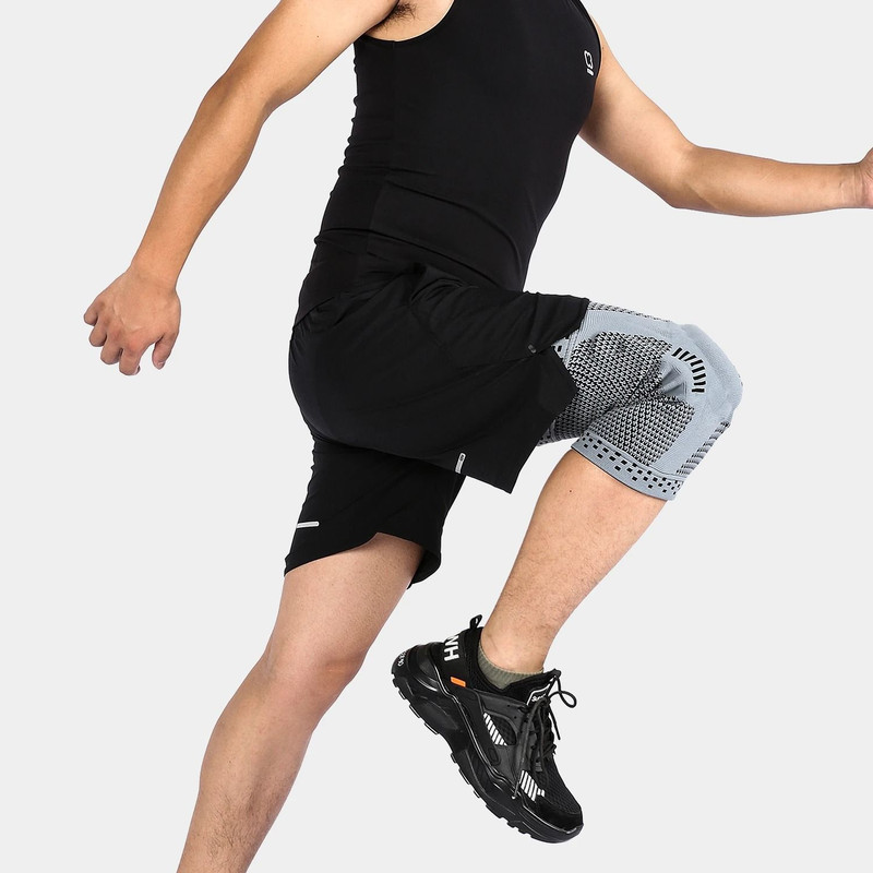 Knee Support Brace With Silicone Pads Patella Protector For Running Basketball And Sports 1