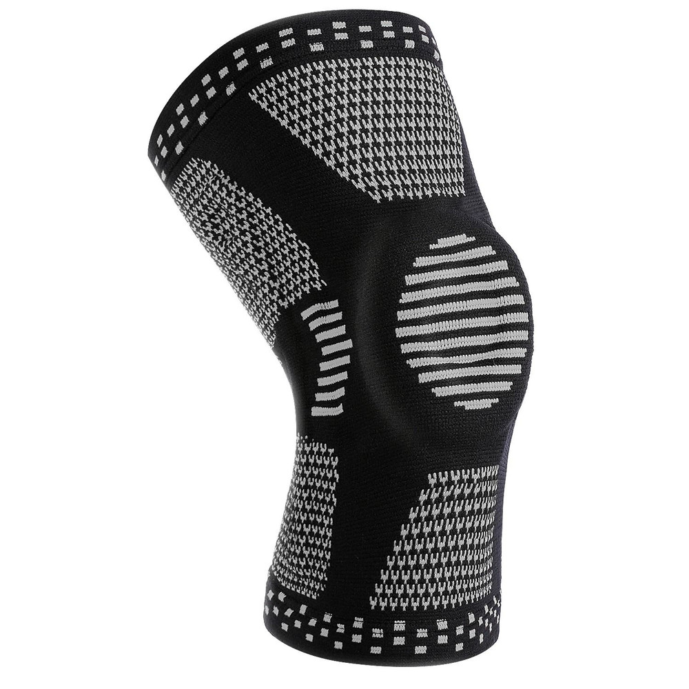 Knee Support Brace With Silicone Pads Patella Protector For Running Basketball And Sports 7