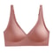 Womens Seamless Wire Free Push Up Bra With Adjustable Straps 8
