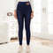 Women High Waist Thermal Fleece Lined Winter Warm Leggings 1