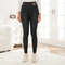 Women High Waist Thermal Fleece Lined Winter Warm Leggings 3
