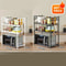 Multi Tier Kitchen Storage Rack Microwave Oven Shelf Countertop Organizer 7