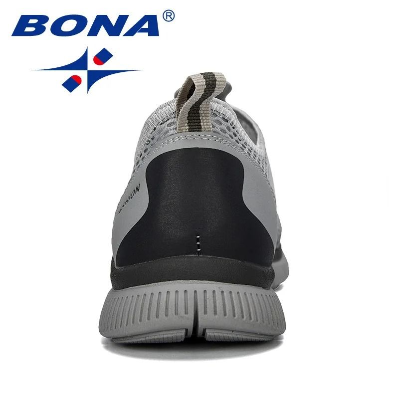 BONA Men Breathable Mesh Casual Sneakers Comfortable Lightweight Walking Shoes 3