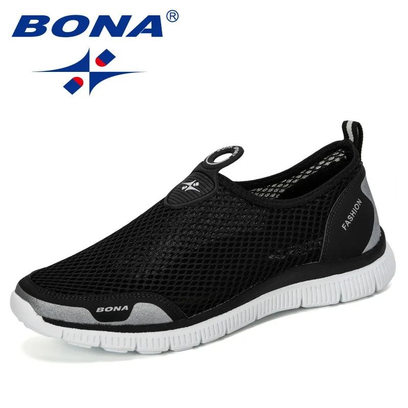 BONA Men Breathable Mesh Casual Sneakers Comfortable Lightweight Walking Shoes 6