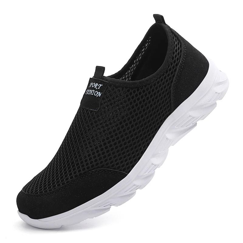 YRZL Men Breathable Running Shoes Lightweight Summer Sports Sneakers 9