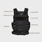 Tactical Vest Multi Pocket Jungle Combat Body Armor Security Vest Hunting Outdoor 4
