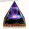 Amethyst Crystal Ball Pyramid Home Decor Raw Stone For Stress Relief 1