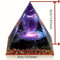 Amethyst Crystal Ball Pyramid Home Decor Raw Stone For Stress Relief 4