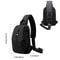 MOYYI Simple Waterproof Nylon Sling Bag Lightweight Crossbody Travel Chest Bag 6
