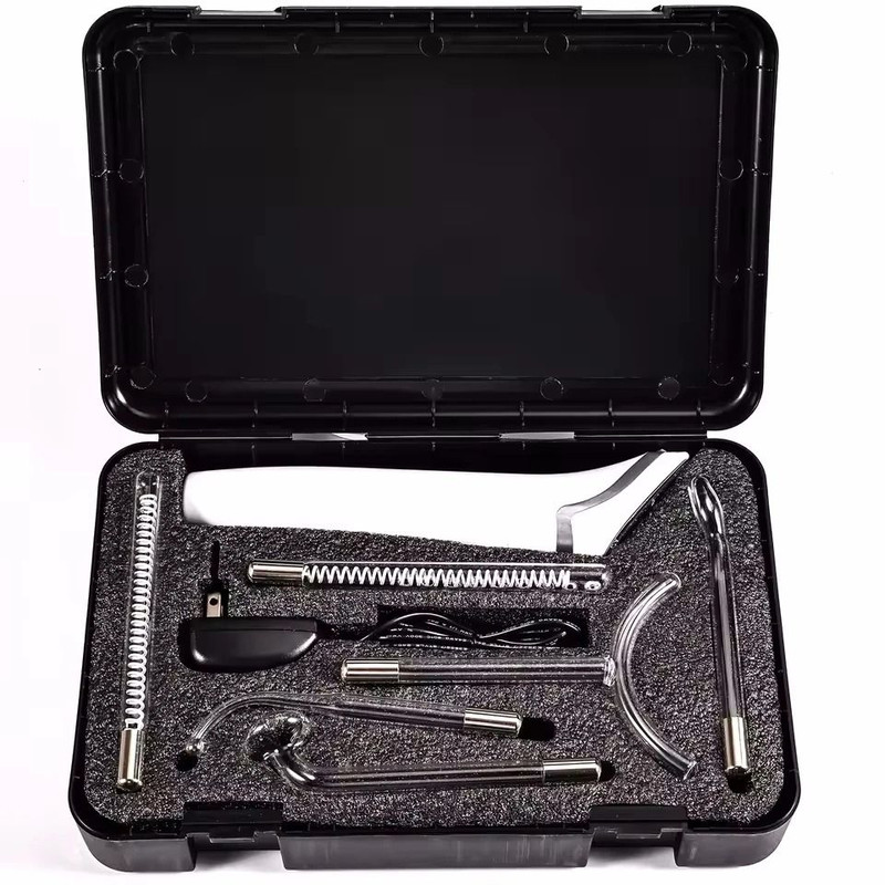 6 In 1 Touch Panel High Frequency Facial Machine Electrotherapy Wand For Acne And Skin Care 5