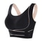 Sports Bra Front Adjustable Buckle Wireless Padded Breathable Top 6