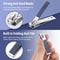 Nail Clippers Beauty Tool Portable Set Martensitic Stainless Steel 8 In 1 With Leather Bag 3