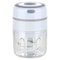 Electric Garlic Chopper USB Rechargeable Food Vegetable Meat Crusher Stainless Steel 300ML 18