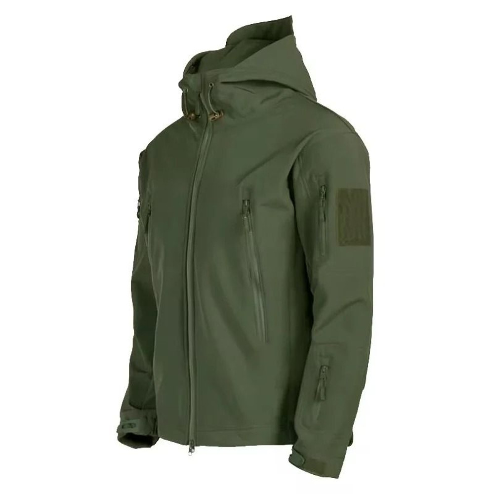Men Military Shark Skin Soft Shell Jacket Tactical Windproof Waterproof Bomber 6