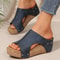 Women Summer Wedge Sandals Elegant Casual Footwear 0
