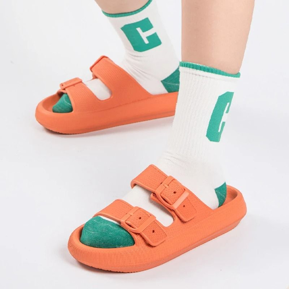 Cushion Sandals Cloud Soft Sole Slides Platform Slippers Non Slip Footwear 4