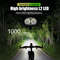 Bicycle Light 1000 Lumen 4000mAh USB Rechargeable Bike Headlight With Power Bank Function 1