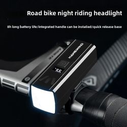 rechargeable waterproof bicycle headlight 2000 lumens with battery display