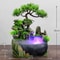 Feng Shui LED Tabletop Fountain With Flowing Waterfall And Color Changing Lights For Office Or Home 5