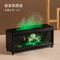 Home Fragrance Diffuser Fireplace Flame Essential Oil Humidifier With LED Atmosphere Lamp 1