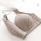 Front Buckle Thin Vest Bra Breathable Push Up Comfort Underwear Top 2