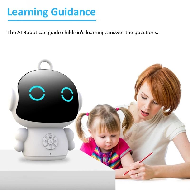Tuya Smart AI Robot WiFi Educational Learning Companion For Kids Voice Interactive Speech Toy 2