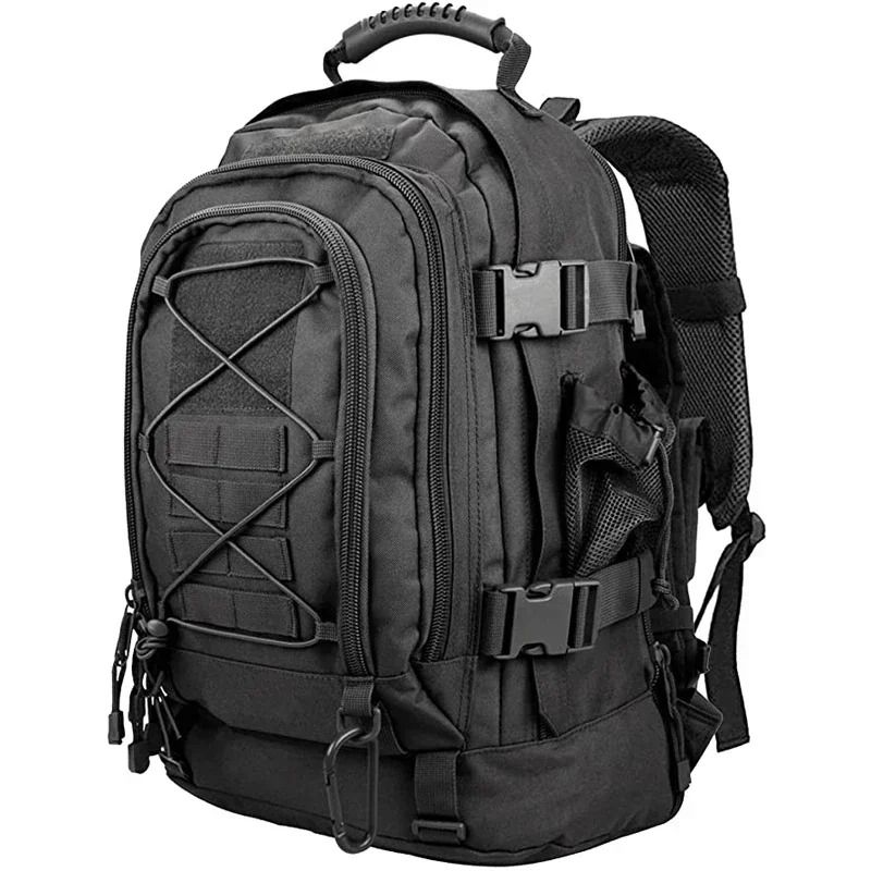 Tactical Backpack 60L Waterproof Molle Assault Rucksack Heavy Duty Bug Out Bag For Hiking Camping H 6