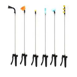 3 in 1 stainless steel retractable spraying rod with copper connector for garden electric sprayer