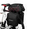 3 In 1 Waterproof Bike Rack Trunk Bag Rear Seat Cooler Bag With Side Hanging Bags 9