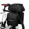 3 In 1 Waterproof Bike Rack Trunk Bag Rear Seat Cooler Bag With Side Hanging Bags 7