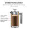 Stainless Steel Double Walled French Press Coffee Maker Pot 1