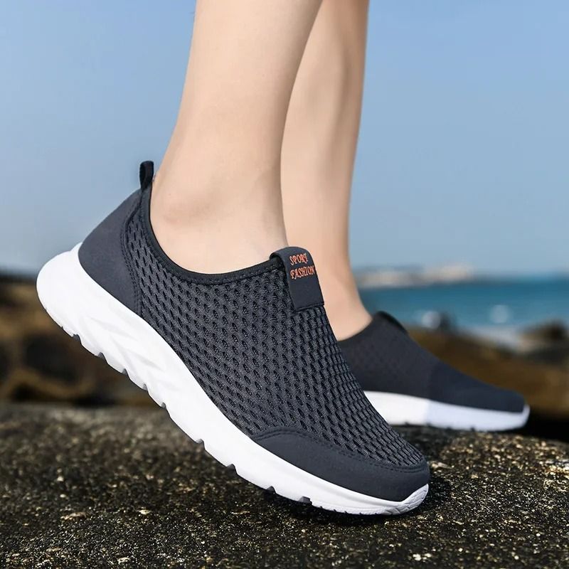 Men Breathable Walking Sneakers Lightweight Outdoor Summer Shoes Plus Size 3