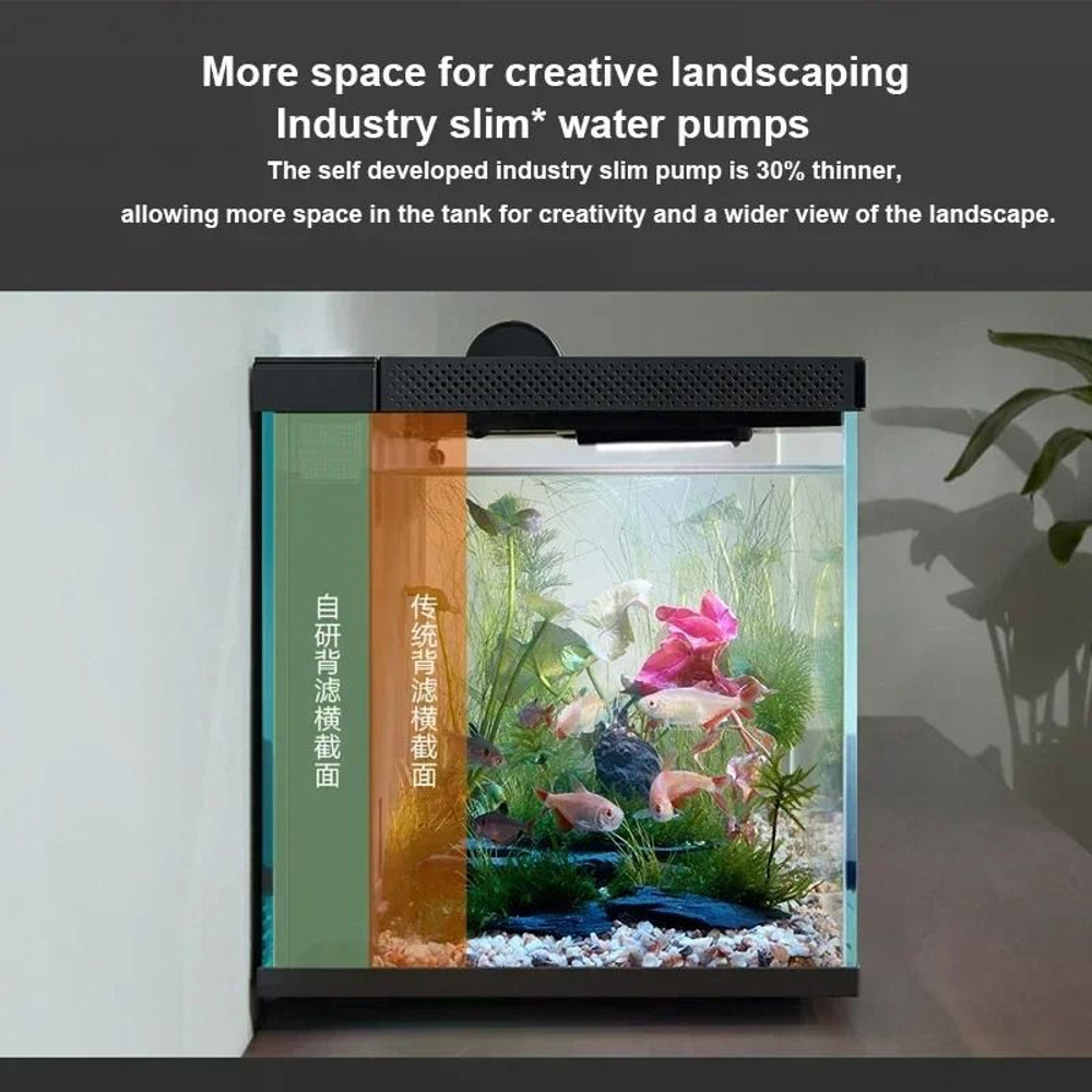 Xiaomi Mijia Smart Fish Tank With Remote Feeding And Smart Lighting System 20L 2