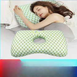 bamboo fiber ear pillow orthopedic side sleeping pillow for adults and seniors