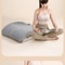 Full Body Massage Mattress Heated Vibration Airbag Lumbar Support 4