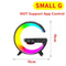 Multifunction Wireless Charger Stand Bluetooth Speaker FM RGB Night Light 7