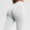 2025 Bum Shaping Leggings Seamless Low Waist Ribbed Gym Pants 25