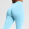 2025 Bum Shaping Leggings Seamless Low Waist Ribbed Gym Pants 19