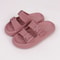 Couple Anti Slip Slides With Double Buckle Home Slippers 10