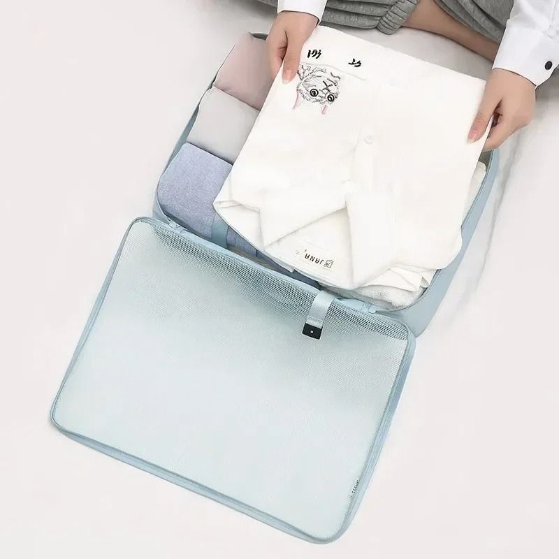 7 Piece Travel Bag Organizer Set Luggage Packing Cubes Pouches 5