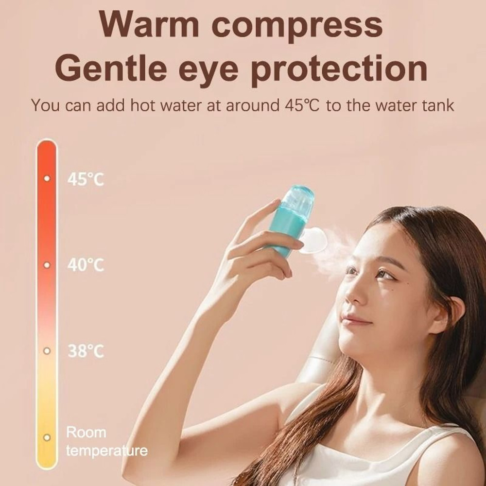 Eye Moistener Nano Spray Glasses Portable USB Charging Atomizer For Dry Eyes And Fatigue Relief 5