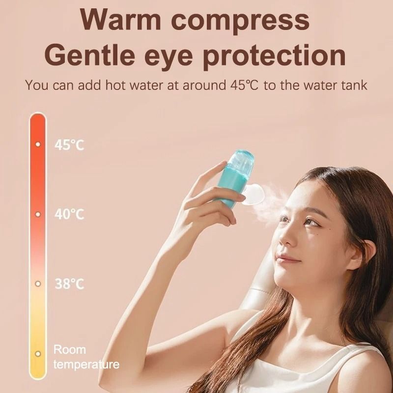 Eye Moistener Nano Spray Glasses Portable USB Charging Atomizer For Dry Eyes And Fatigue Relief 5