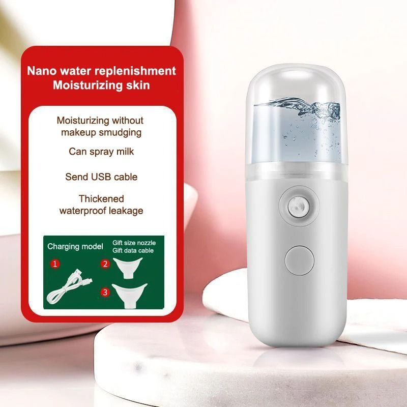 Eye Moistener Nano Spray Glasses Portable USB Charging Atomizer For Dry Eyes And Fatigue Relief 7