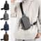 Oxford Chest Bag For Men And Women Casual Waterproof Sling Crossbody Travel Shoulder Pack 5